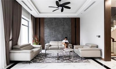 Thi công nội thất biệt thự tại Vinh phong cách hiện đại