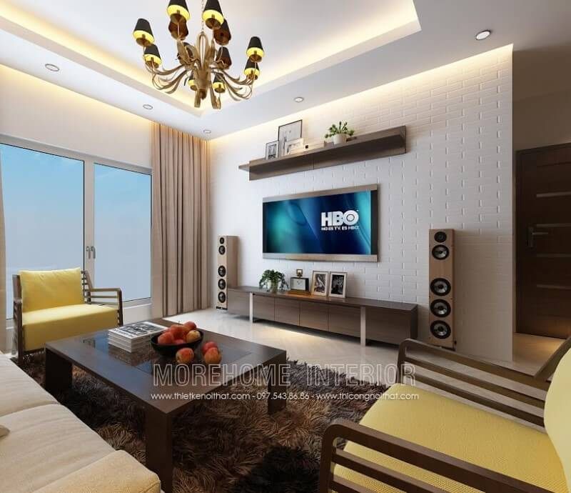 Bàn trà MH-HD041 kiểu dáng hiện đại, đơn giản mà tinh tế từ gỗ tự nhiên Tần bì kết hợp mặt kính cho phòng khách.